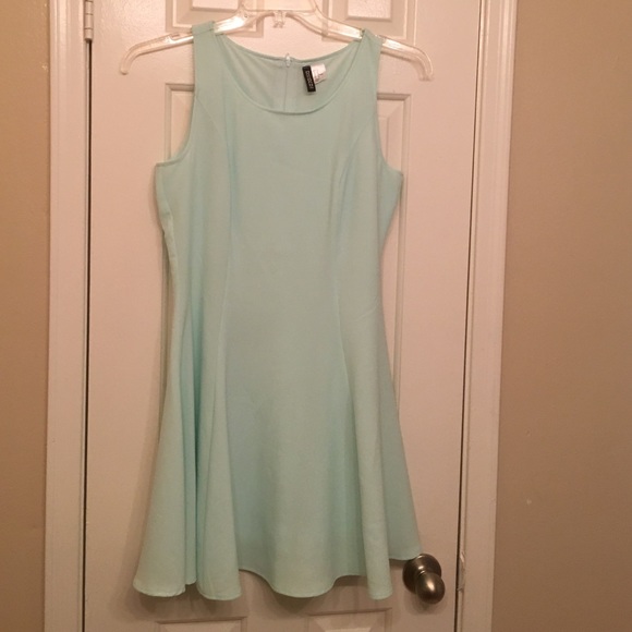 Green Flare Dress