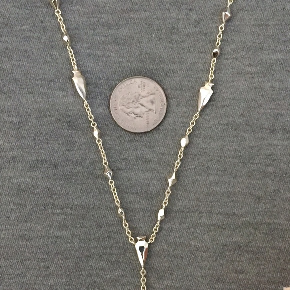 NWT Kendra Scott Grant Gold Y Necklace - Picture 3 of 3