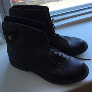 Lucky Brand Combat Boots