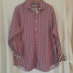 ??THOMAS DEAN LONG SLEEVE BUTTON UP ??