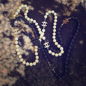 Fake Chanel Pearl Necklace