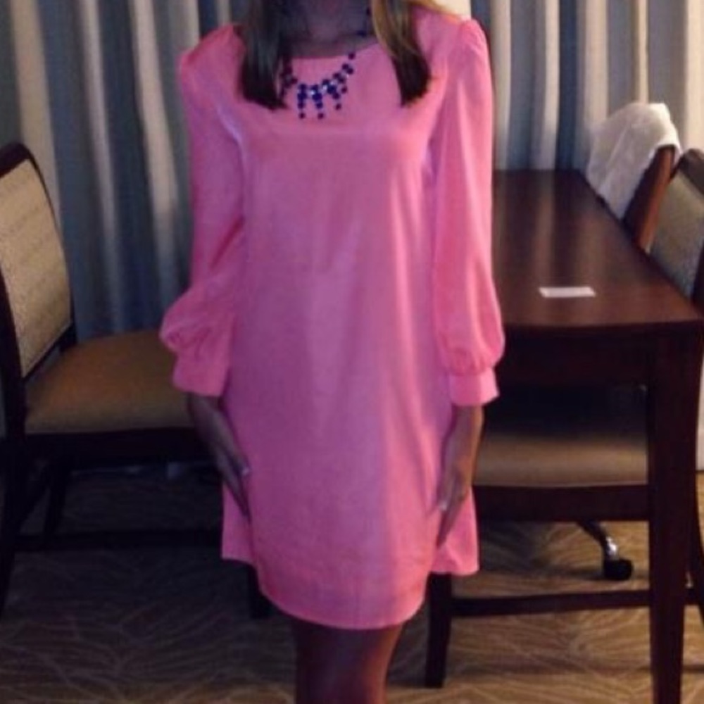 Coral dress