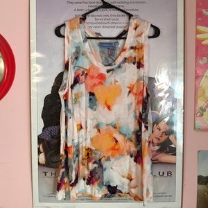 Floral Watercolour Vera Wang Top