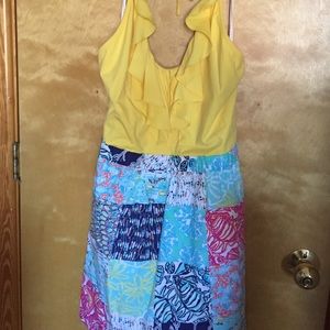 Patchwork Nautical Lilly Pulitzer Dress