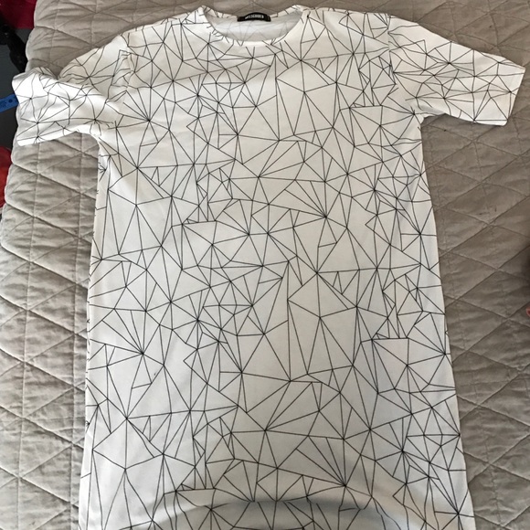 Missguided printed shirt dress