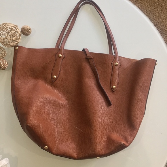 SOLD🌰Annabel Ingall Large Leather Tote - Picture 2 of 4