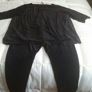 Avenue velour outfit