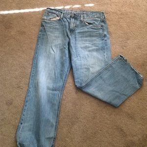 Men's American eagle boot cut jeans