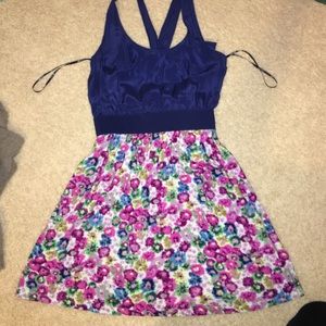Flower patterned dress