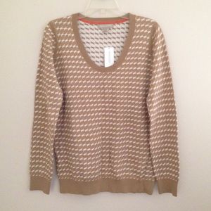Banana Republic Houndstooth Sweater