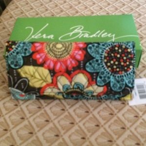 Vera Bradley trifold wallet.  Flower shower.