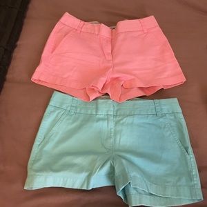 J crew shorts bundle