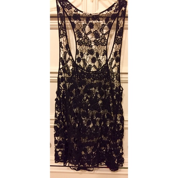 Lace tank top