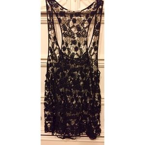 Lace tank top