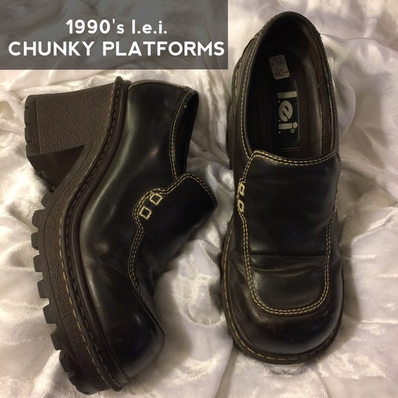 Chunky 1990s PLATFORMS