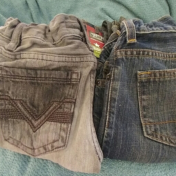 πLOT OF 6 BOY'S JEANS SIZE 7/8 π - Picture 4 of 4