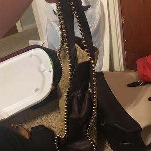 Big Buddha hobo with matching wristlet