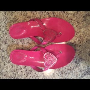 Coach pink Poppy Sandals