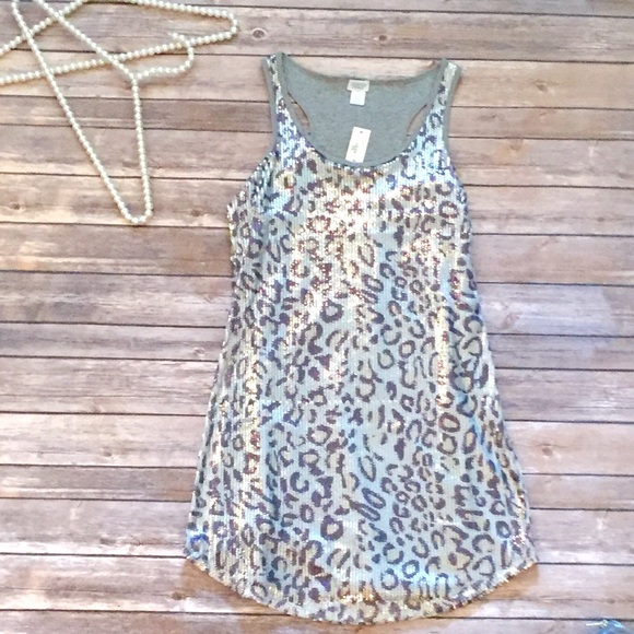 NWT: Silver Sequin Dress ✨