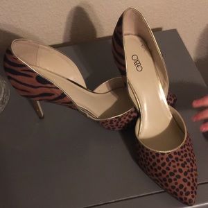 Cato Leopard print high heels size 10M