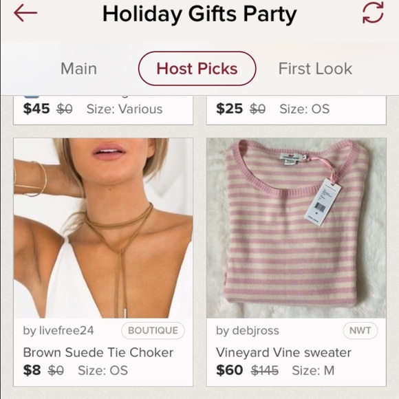 πHOST PICKπ Brown Suede Tie Choker - Picture 3 of 4