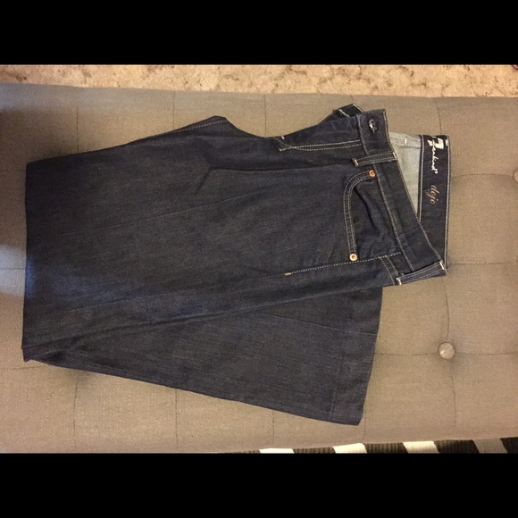 Dark wash 7 of all Mankind flare jeans! - Picture 2 of 4