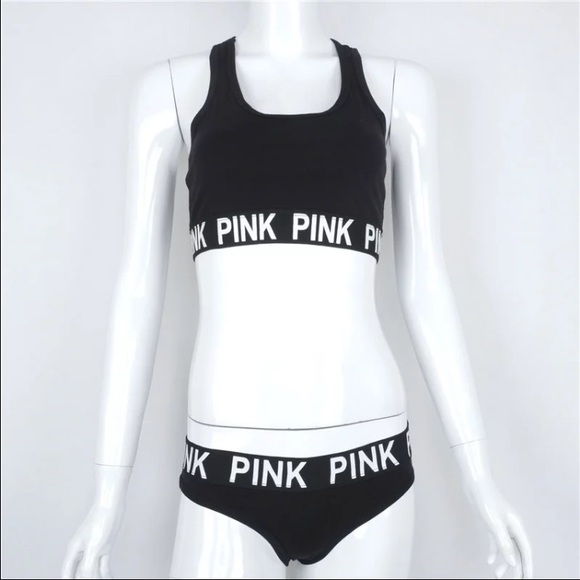 Women's fitness bra & undies set Sz L