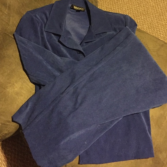 Velour Pant Suit