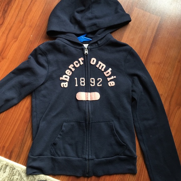 Abercrombie blue girls sweater