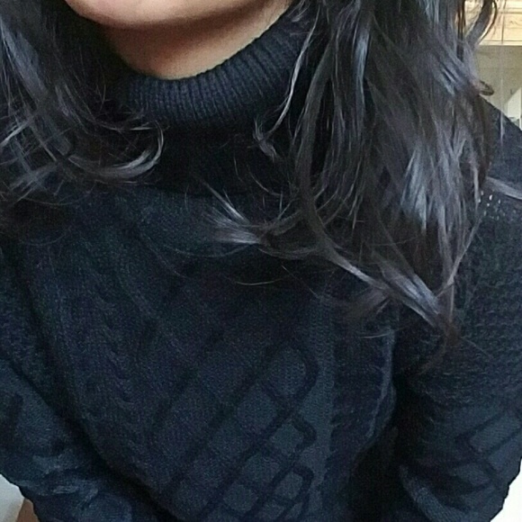 🌺LAST TWO🌺BLACK TURTLENECK SWEATER DRESS - Picture 3 of 3