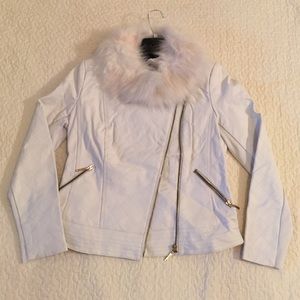 Iman Quilted Leather Jacket ❄️