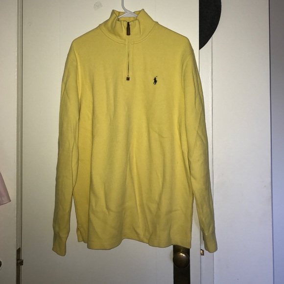 Polo Ralph Lauren men's zip up cotton sweater