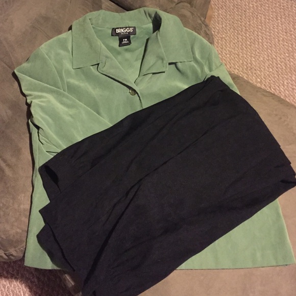 Velour Pants Suit