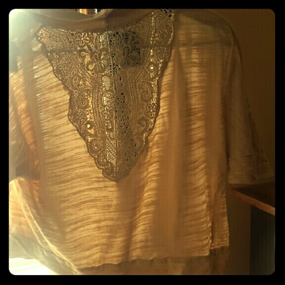 Beige shrug