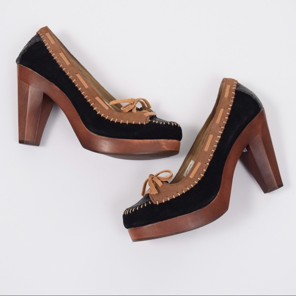 Very Volatile Shoes - ❌Sold❌NWOB Very Volatile wooden heel pumps
