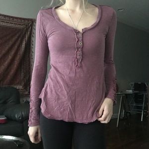 Free People long sleeve shirt