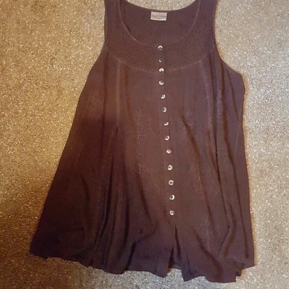 Embroidered Babydoll Sundress