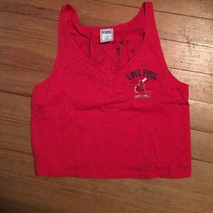 STL cardinals crop top