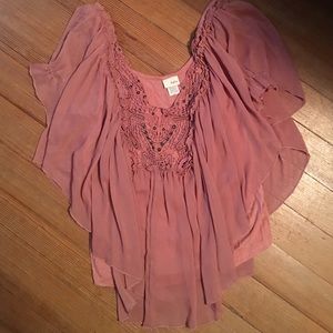 Day trip butterfly blouse!