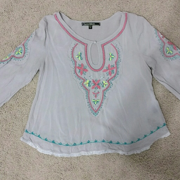 Boho top.