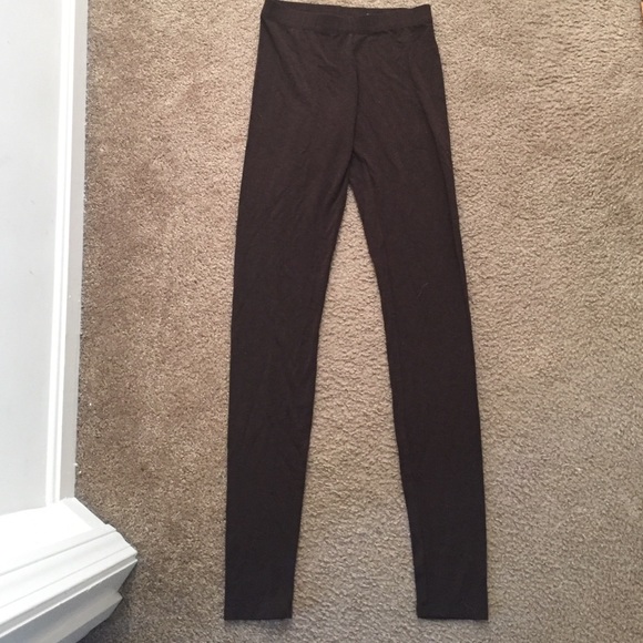 Club Monaco Chocolate Brown Leggings
