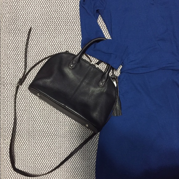 Tignanello leather mini dome satchel