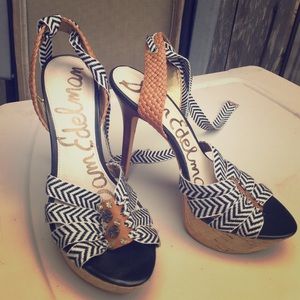 Sam Edelman Lace up heels