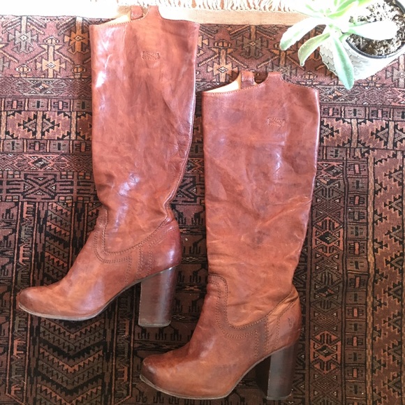 Frye Carson heel boots - Picture 1 of 4