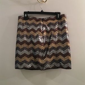 Sequin skirt