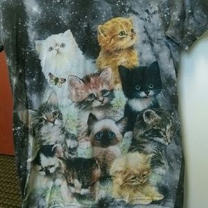 Kitten Galaxy Shirt