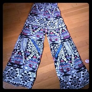 Maxi boot cut flare out pants