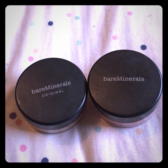 Bareminerals powder foundation and blush