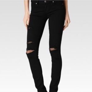 Paige Verdugo Distressed Black Pant