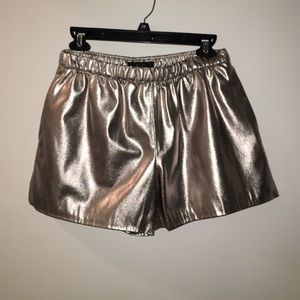 Silver shorts